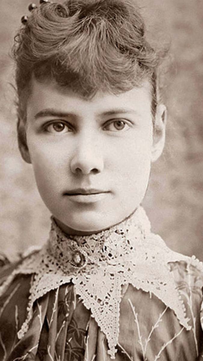 Akıl hastanesine sızan gazeteci bir kadın