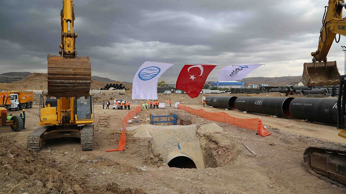 Polatlı'ya ilk kazma vuruldu