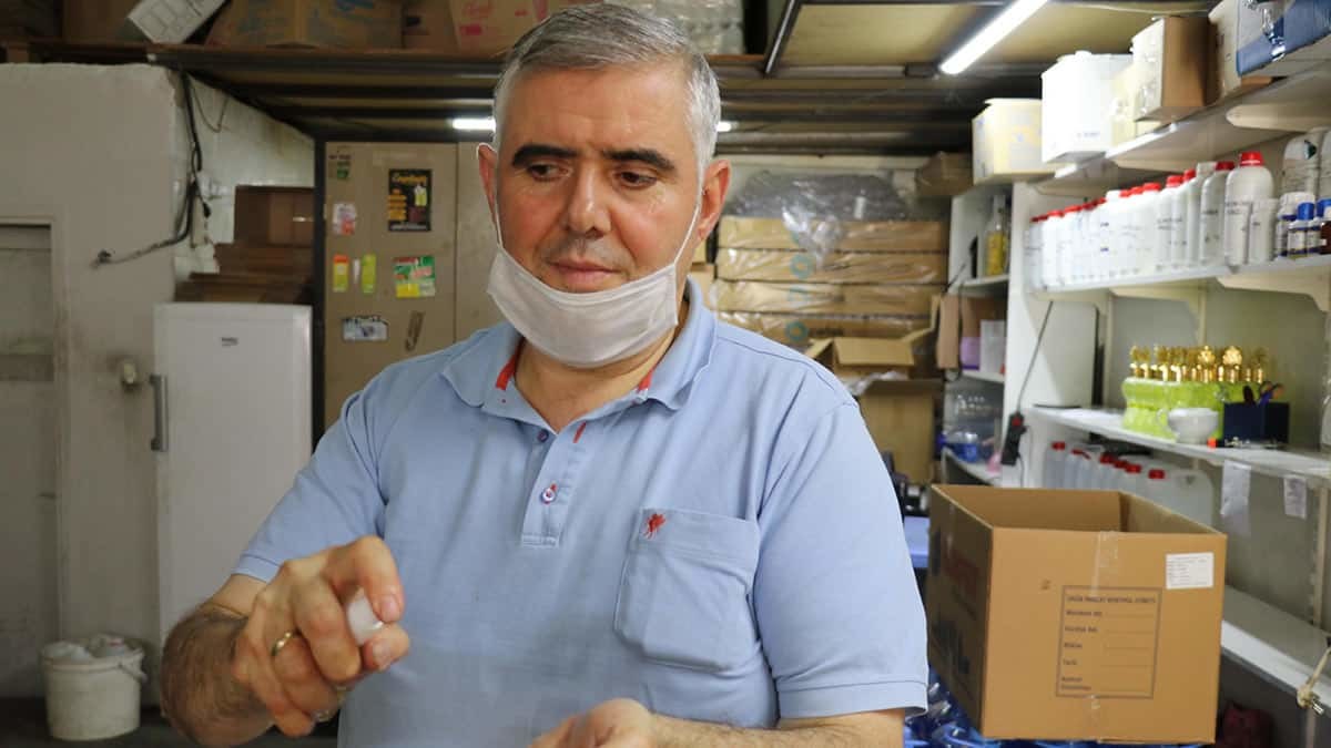 Merdiven altı kolonya sağlık için zararlı