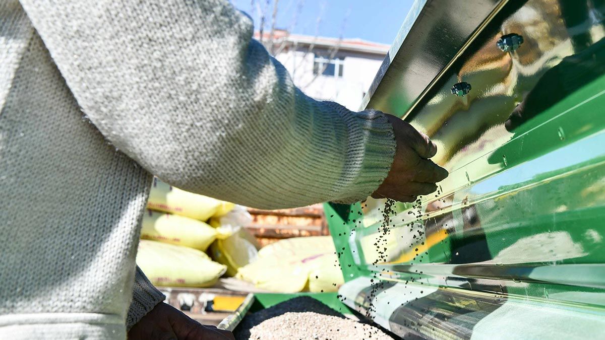 Atatürk Orman Çiftliği arazisinde tarım yeniden başladı