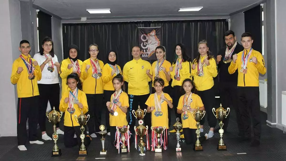 Ego spor kulübü wushu sporunda iddialı