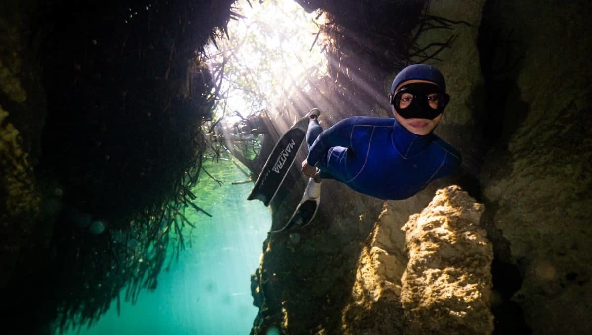 Fatma Uruk serbest dalışta dünya rekoru kırdı