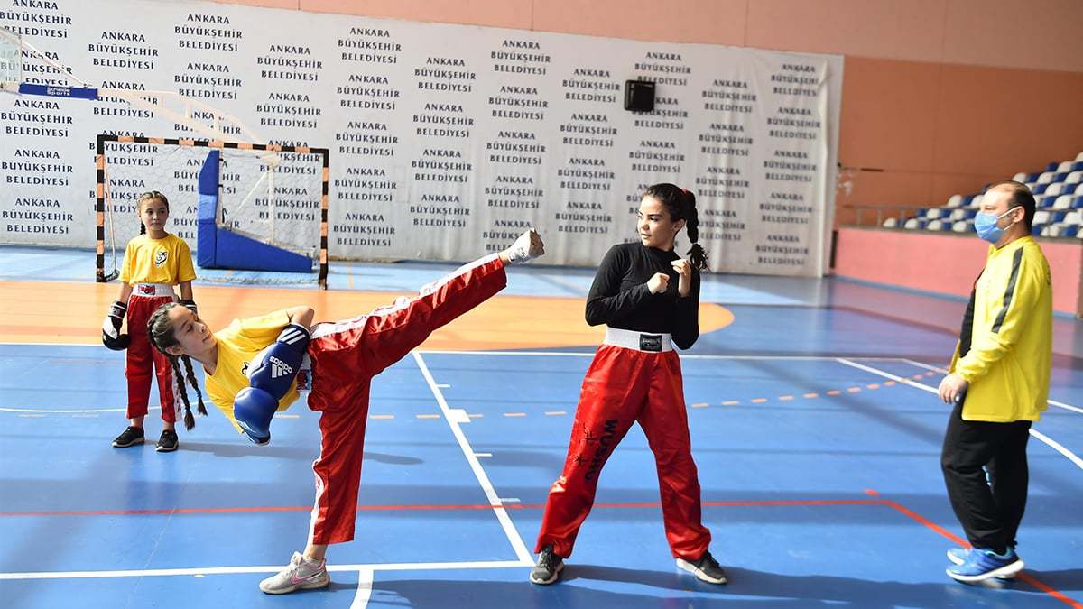 EGO Spor Kulübü wushu sporunda iddialı