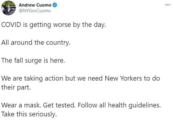 ABD'nin New York kentinde yeni kısıtlama getirildi