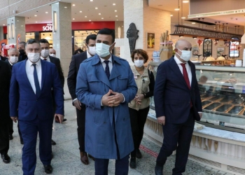 Alışveriş merkezlerinde koronavirüs önlemleri