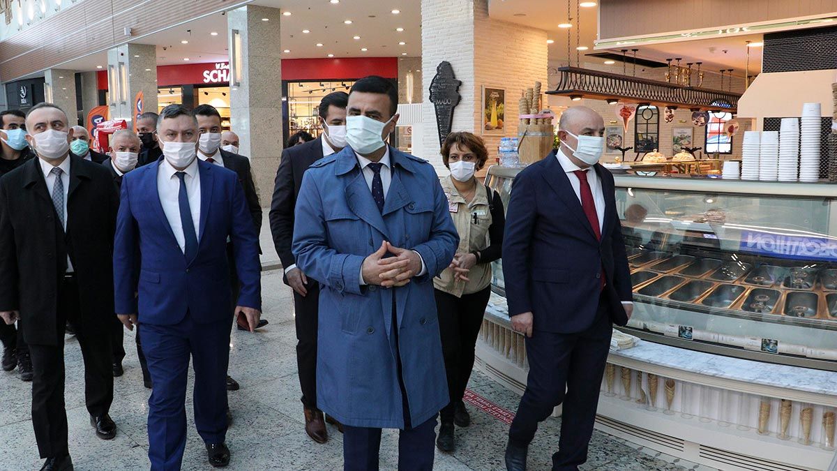 Alışveriş merkezlerinde koronavirüs önlemleri