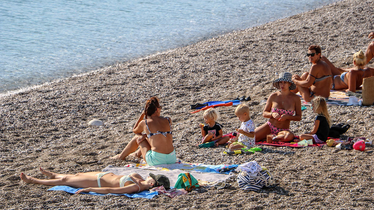 Antalya'da yazdan kalma günler