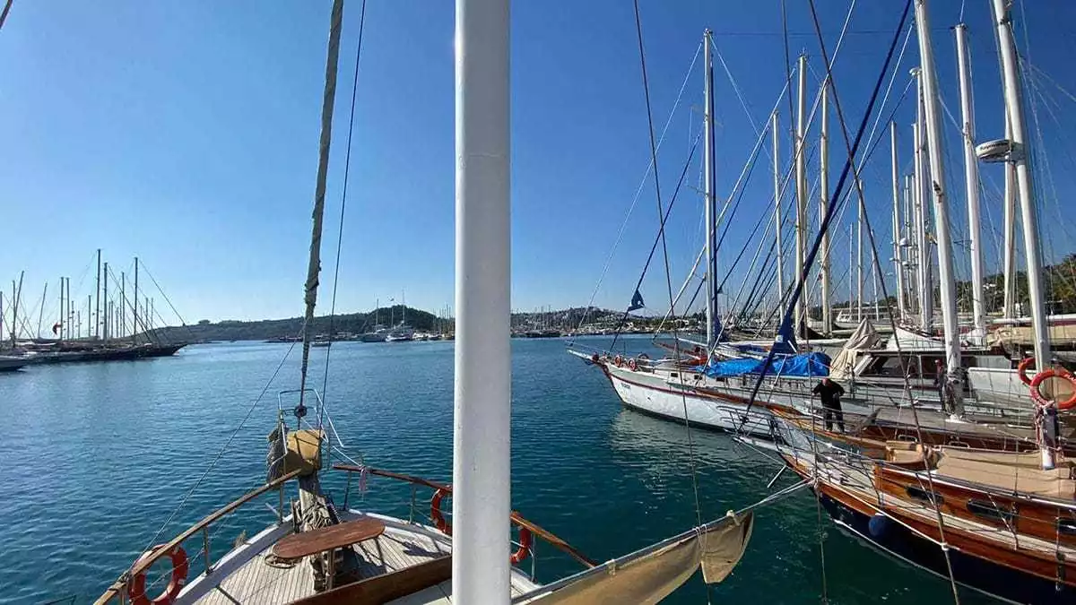 Bodrum'da ara tatil hareketliliği