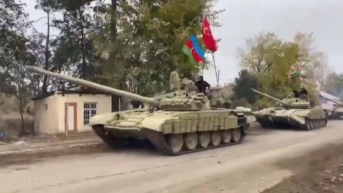 Azerbaycan ordusu 27 yıl sonra Ağdam'da