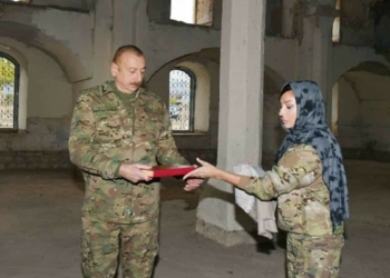 Aliyev'den 27 yıl sonra Ağdam'a ziyaret