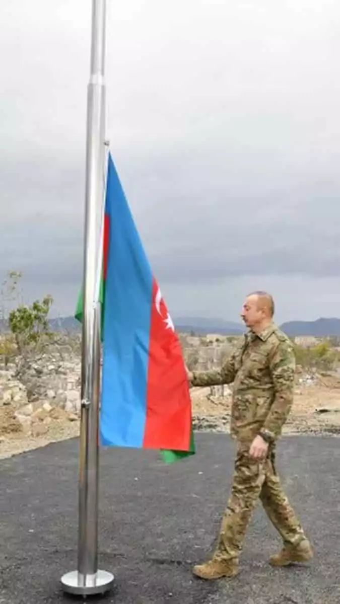 Aliyev'den 27 yıl sonra ağdam'a ziyaret