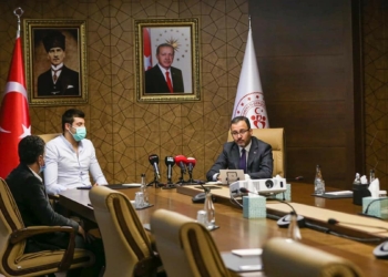 Kasapoğlu, Emre Sakçı'yı kabul etti