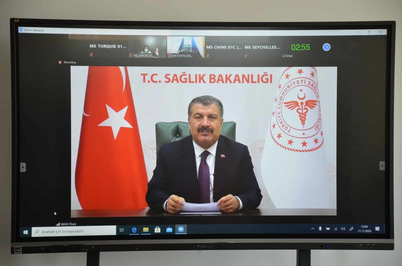 Bakan Koca'nın teklifiyle, 2021 'Uluslararası Sağlık Çalışanları Yılı' ilan edildi