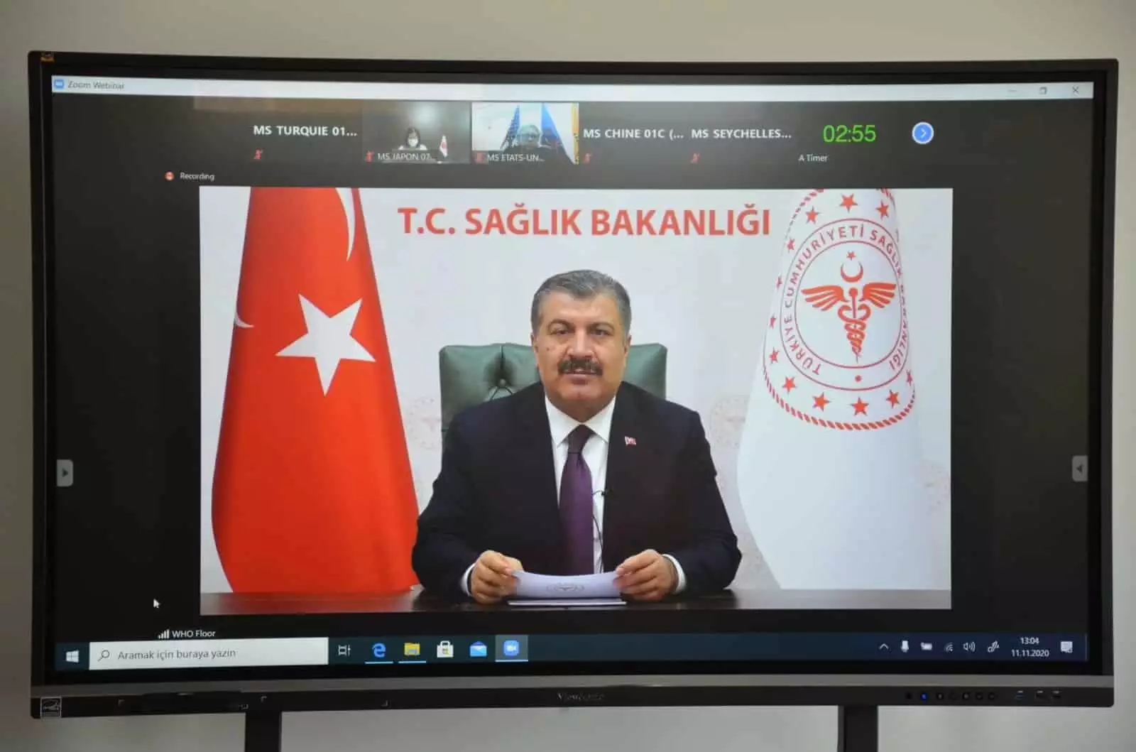 Bakan koca'nın teklifiyle, 2021 'uluslararası sağlık çalışanları yılı' ilan edildi