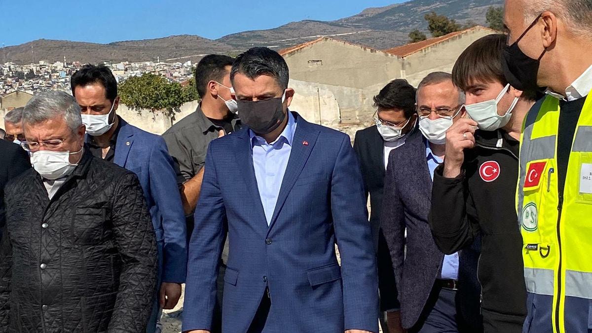 Pakdemirli konteyner kentteki çalışmaları denetledi