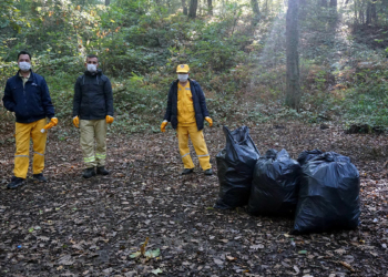 Belgrad Ormanı'ndan 22 ton çöp toplandı