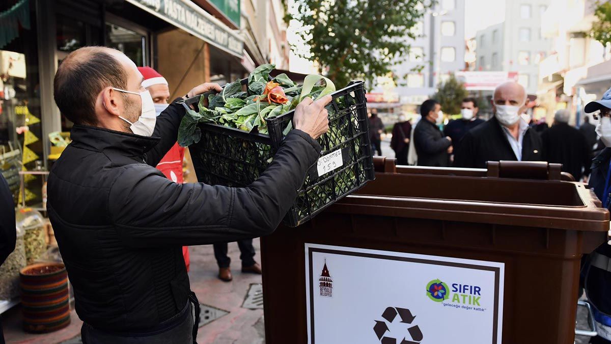Beyoğlu Belediyesi'nden Organik Atık Toplama Kampanyası