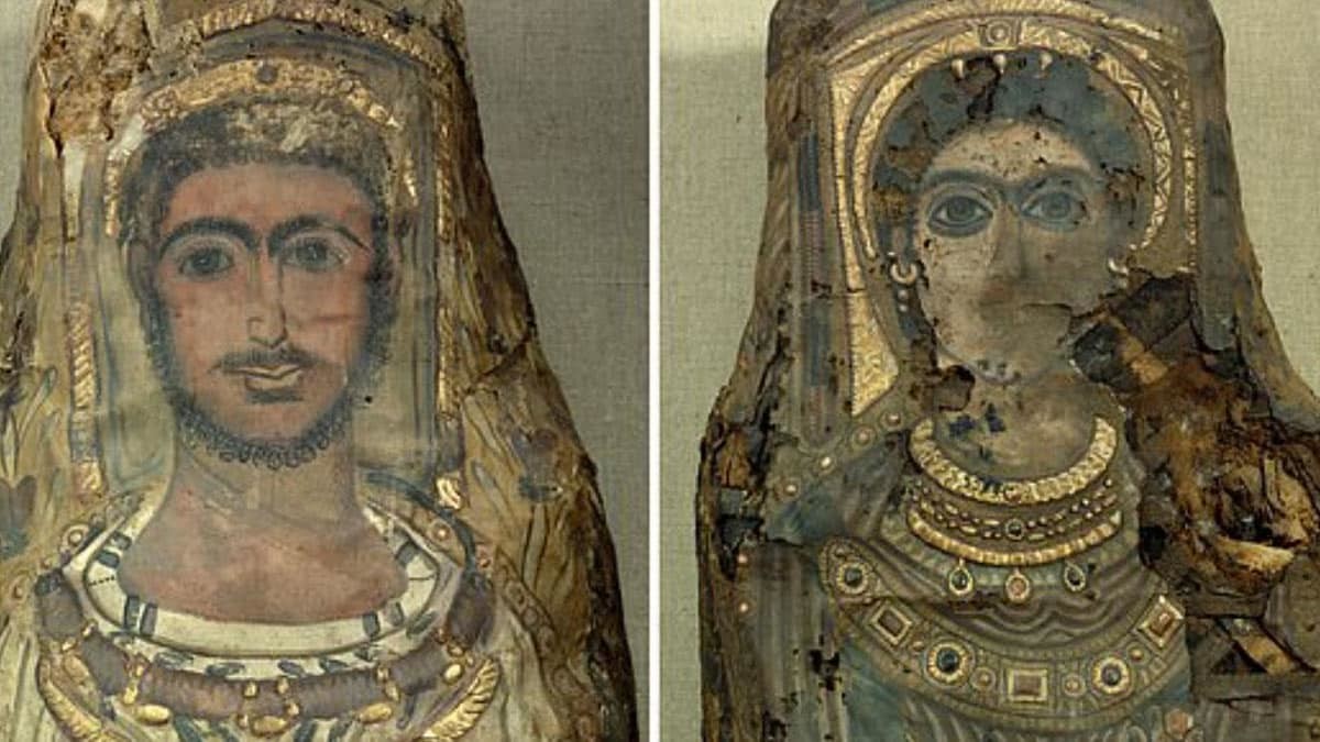 Mumyaların tüm organlarıyla birlikte mücevher ve altın sikkelerle gömüldükleri ortaya çıktı. 