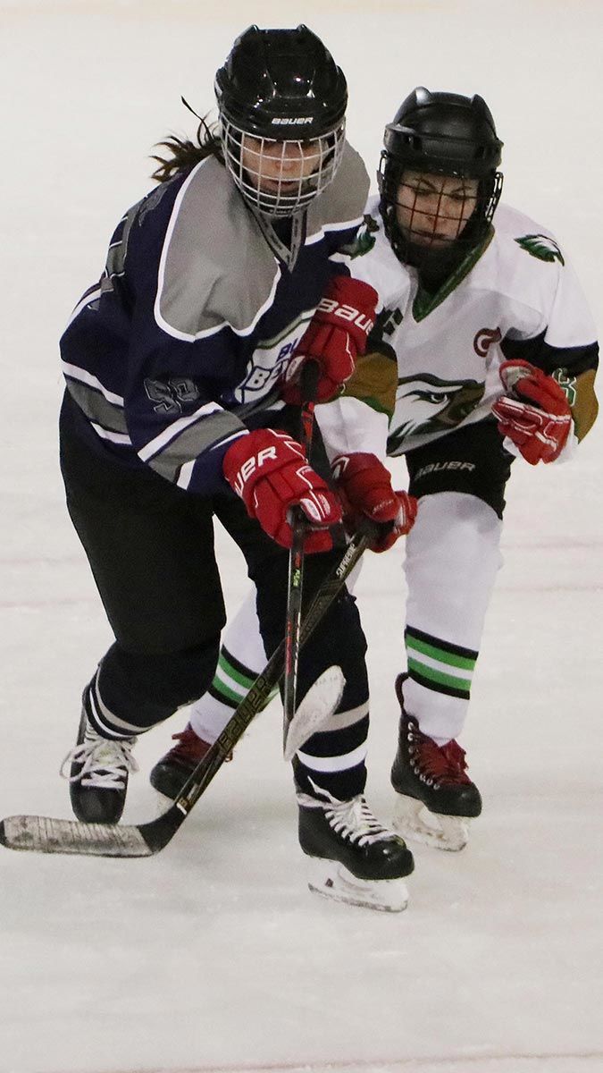 5 bin nüfuslu Narman ilçesinde kurulan 25 kişilik kadın buz hokeyi takımı rakiplerin korkulu rüyası halkın ise gururu oldu.