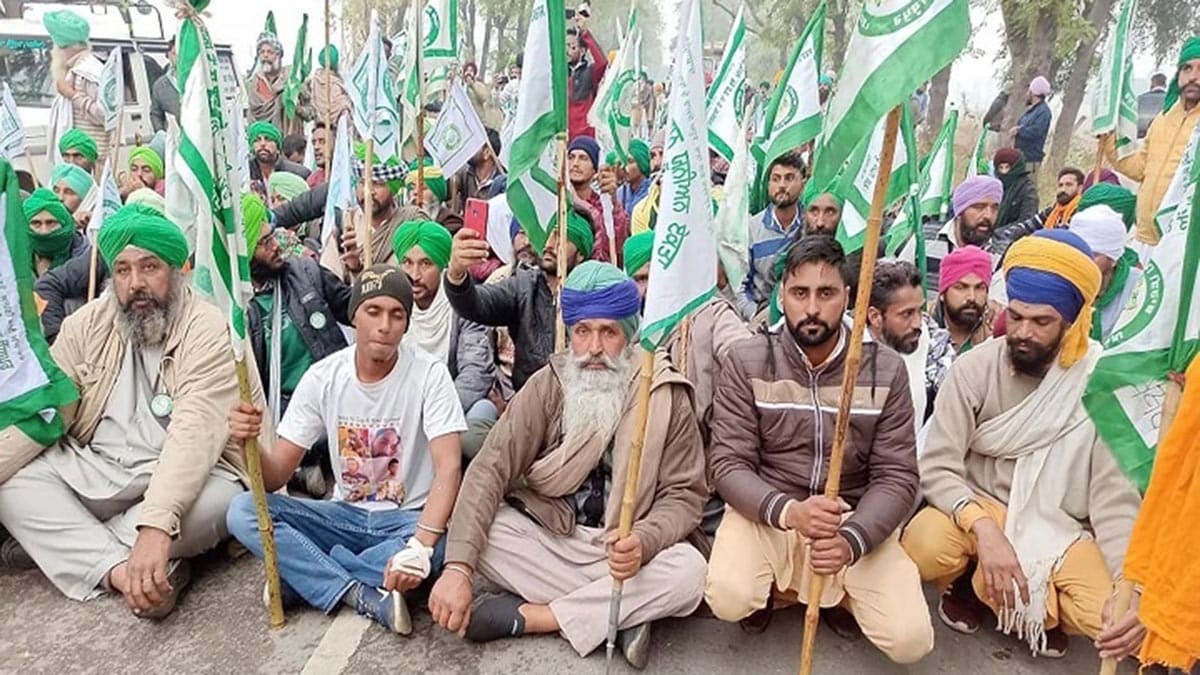 Çiftçiler sokağa döküldü