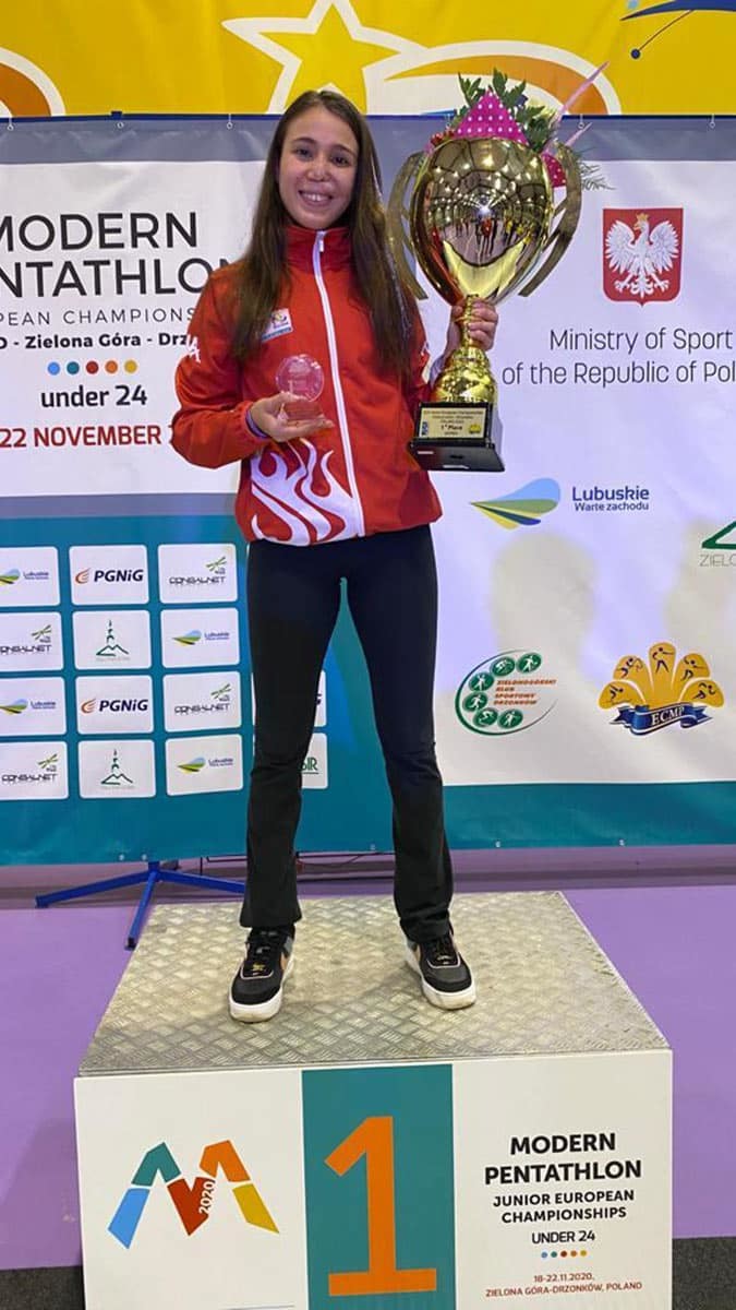 Altın madalya kazanarak Avrupa Şampiyonu oldu