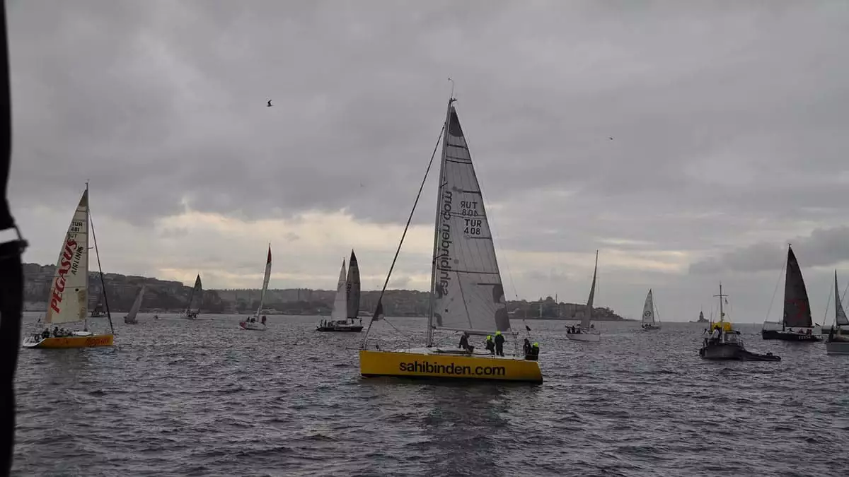 Bau bosphorus sailing cup start aldı