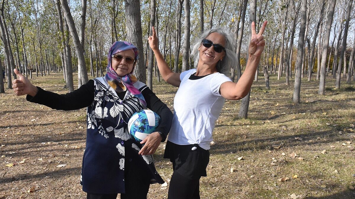 Hafta sonunu ormanlık alanlarda geçirdiler