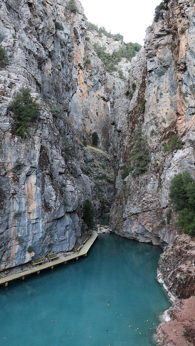 Olukbaşı kanyonu turizme kazandırılıyor