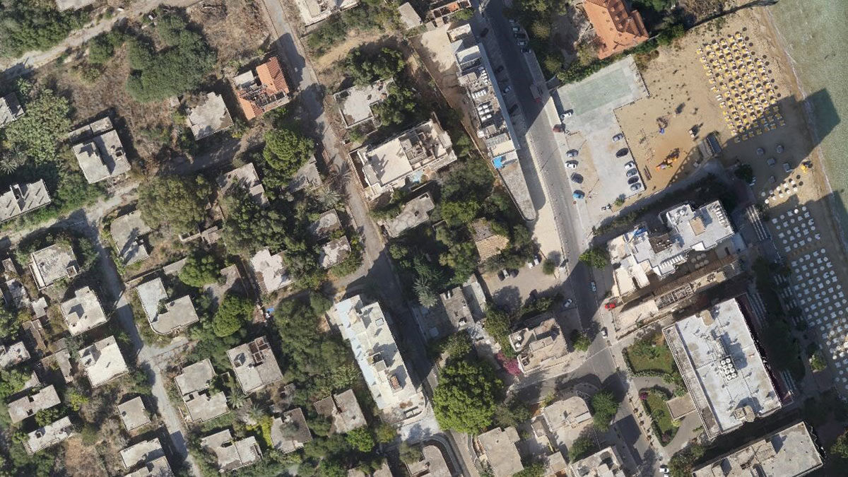 Maraş bölgesinin havadan fotoğraf çekimi yapıldı