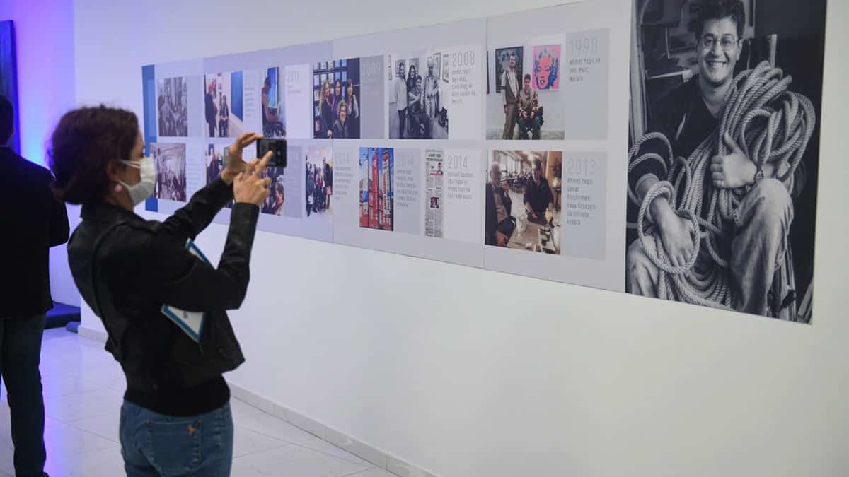 Ahmet Yeşil 138'inci sergisini açtı