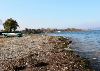 Sapanca Gölü'nde su seviyesi düştü