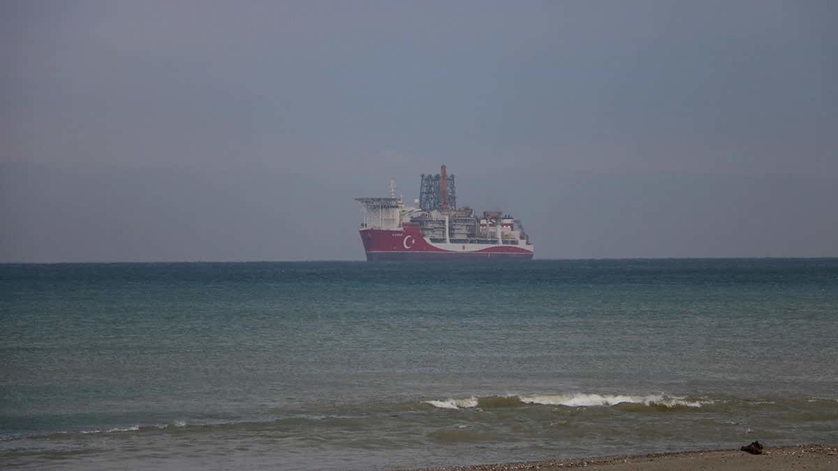 Kanuni sondaj faaliyeti için Zonguldak'a ulaştı