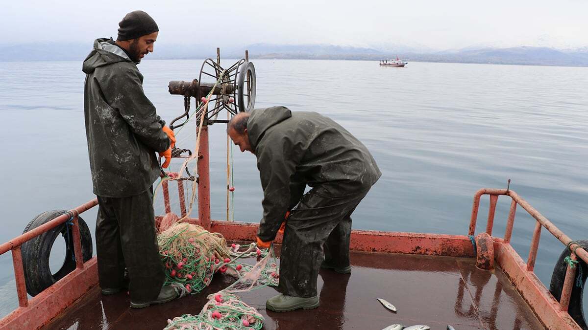 Balıkçılar verimli bir sezon geçiriyor
