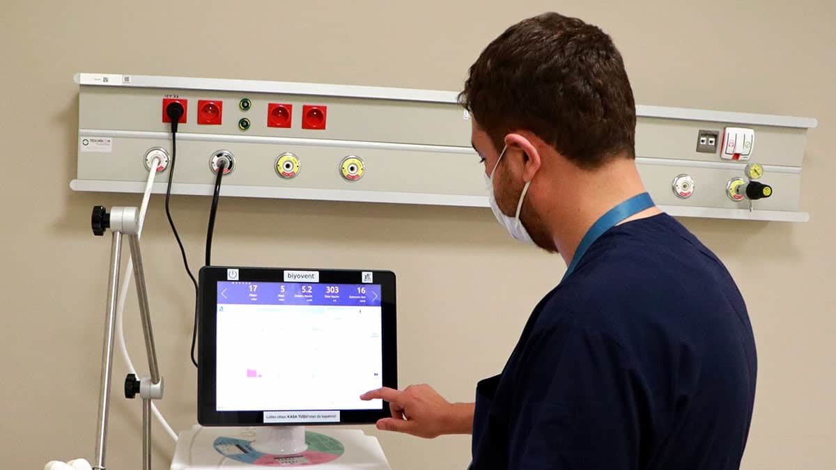 Yerli solunum cihazı kullanılmaya başlandı