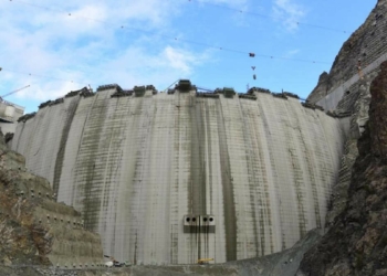 Yusufeli Barajı'nın tamamlanmasına 21 metre kaldı