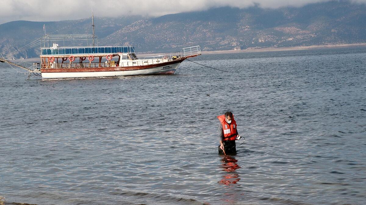 Burdur Gölü'nde inceleme başlatıldı