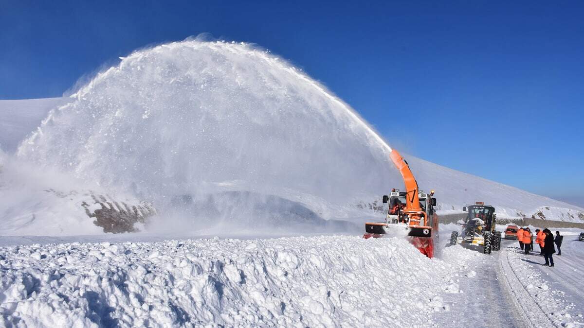 12 bin 626 kişilik personel ile kar ve buz mücadelesi