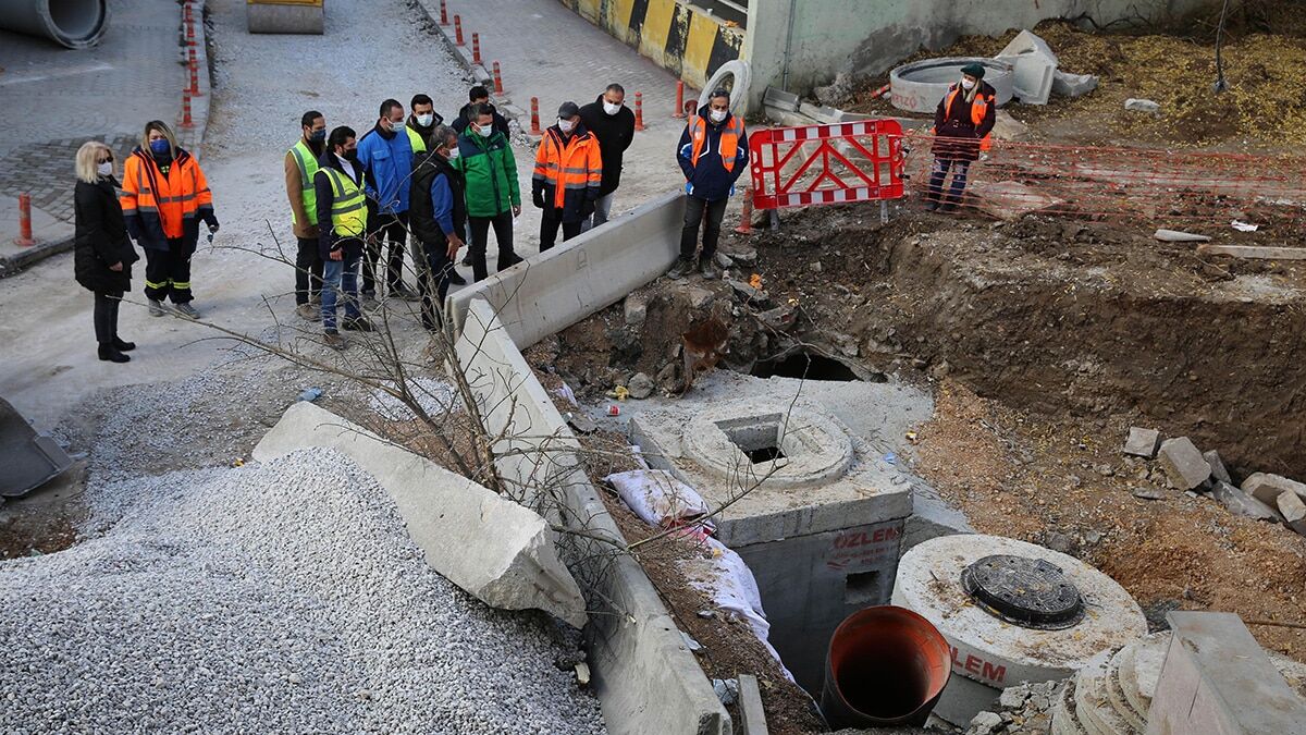 ASKİ'den Sıhhiye'de su taşkınlarına kalıcı çözüm