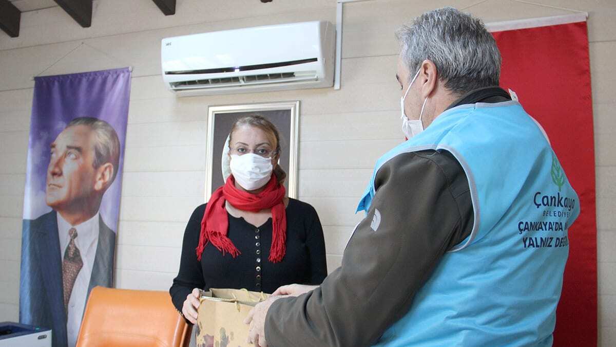 Çankaya Belediyesi muhtarları unutmadı