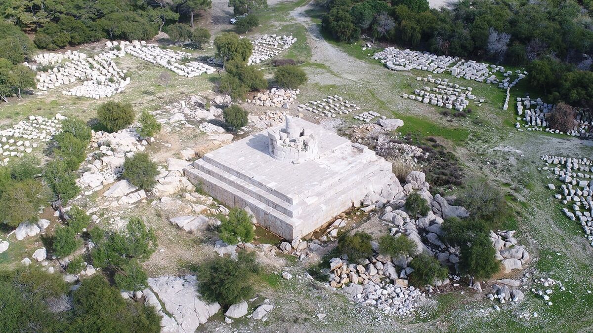 Patara Deniz Feneri'ne deprem önlemi