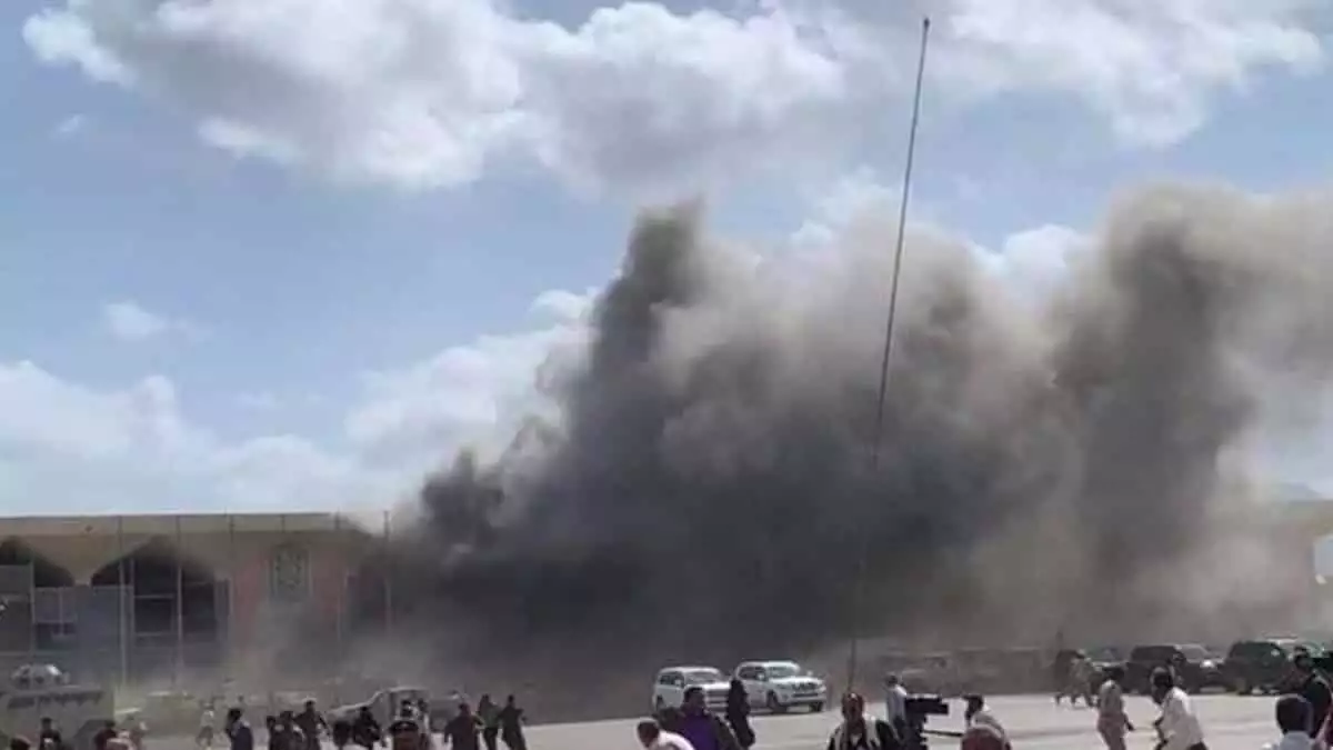 Aden havalimanı patlamasında ölü sayısı 22'ye yükseldi