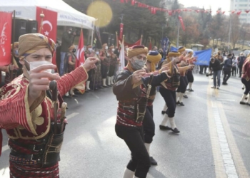Atatürk'ün Ankara'ya gelişinin 101'inci yıl dönümü kutlandı