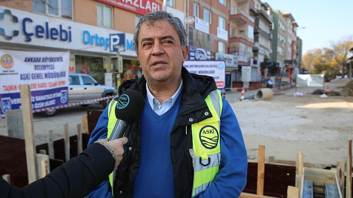 ASKİ'den Sıhhiye'de su taşkınlarına kalıcı çözüm