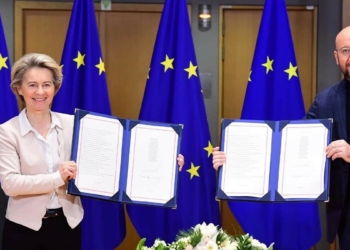 Brexit sonrası Ticaret Anlaşması imzalandıBrexit sonrası Ticaret Anlaşması imzalandı