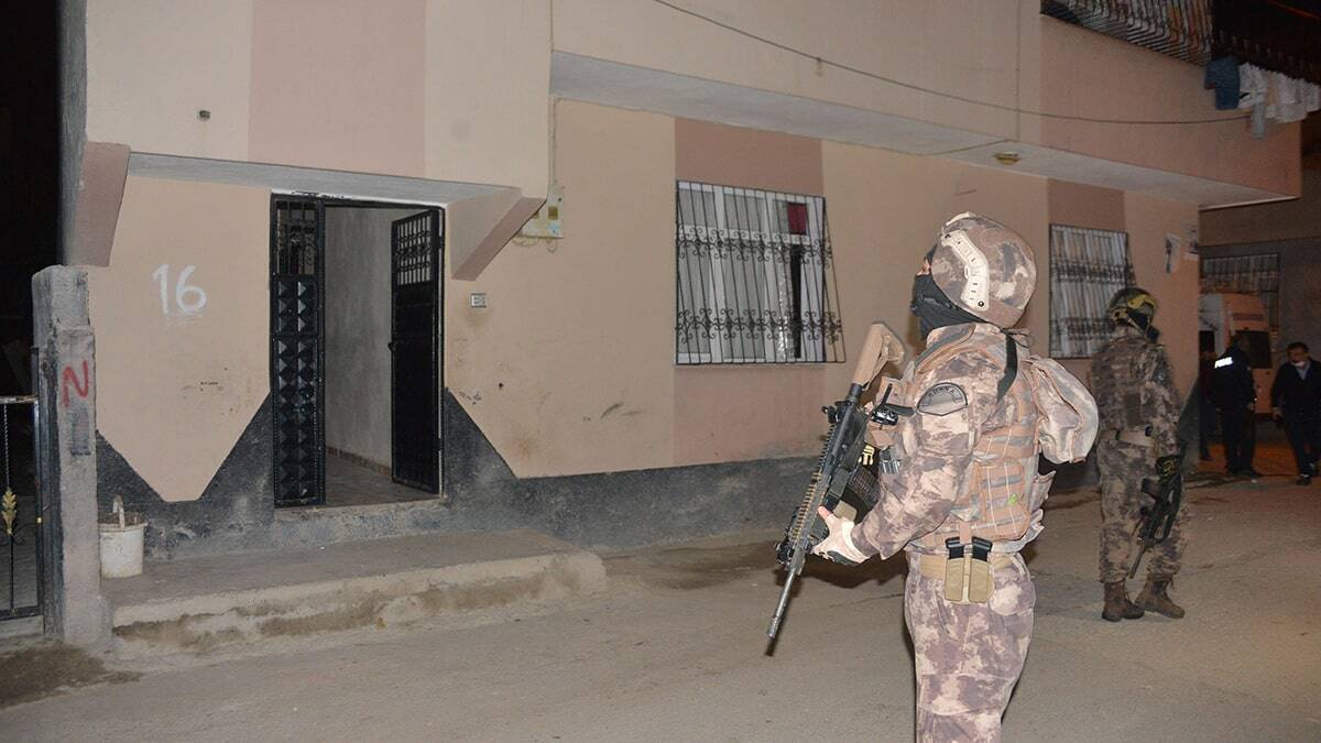 Adana'da PKK operasyonu