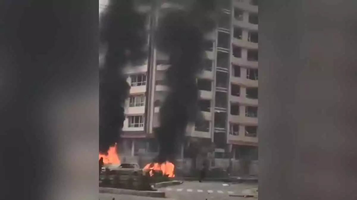 Kabil'de bomba yüklü araç patlaması