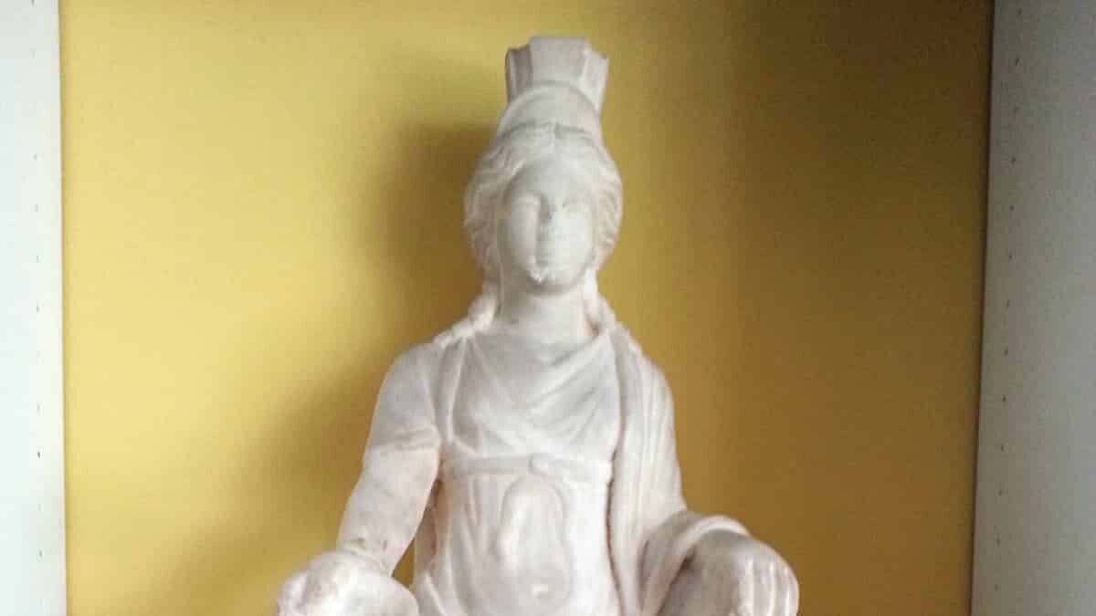 Kybele heykeli heyecan yarattı