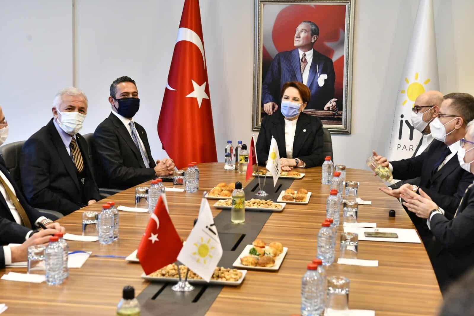 Ali Koç'tan Meral Akşener'e ziyaret