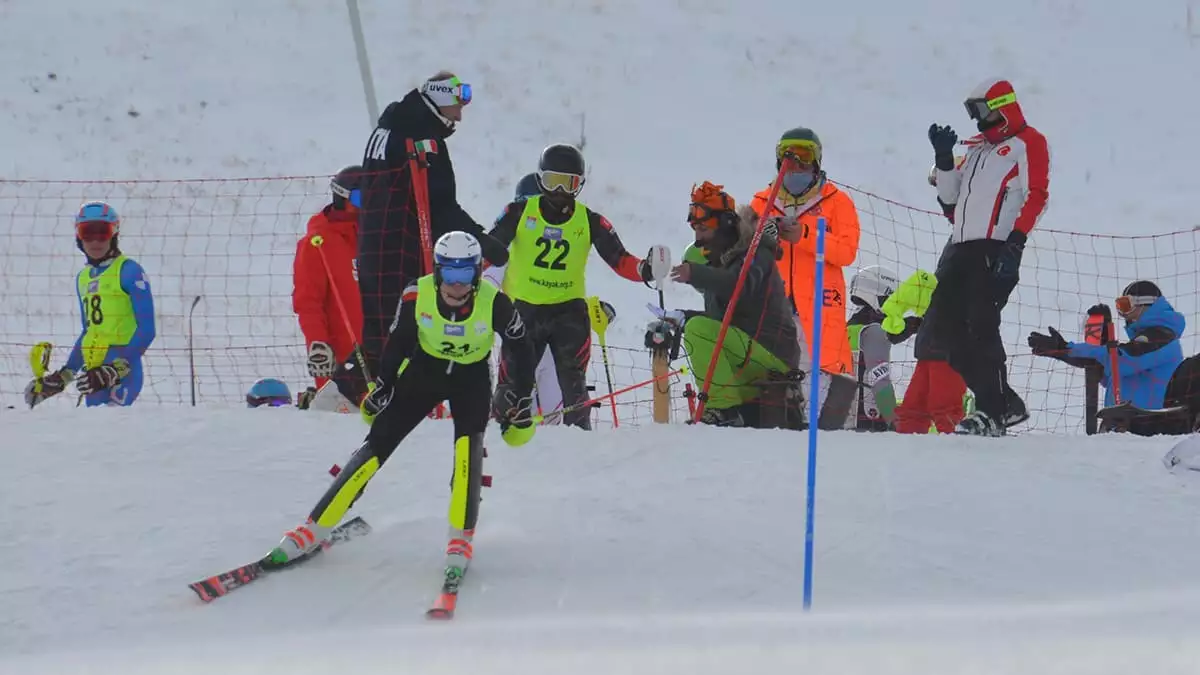 Alp disiplini uluslararası anadolu kupası yarışları başladı