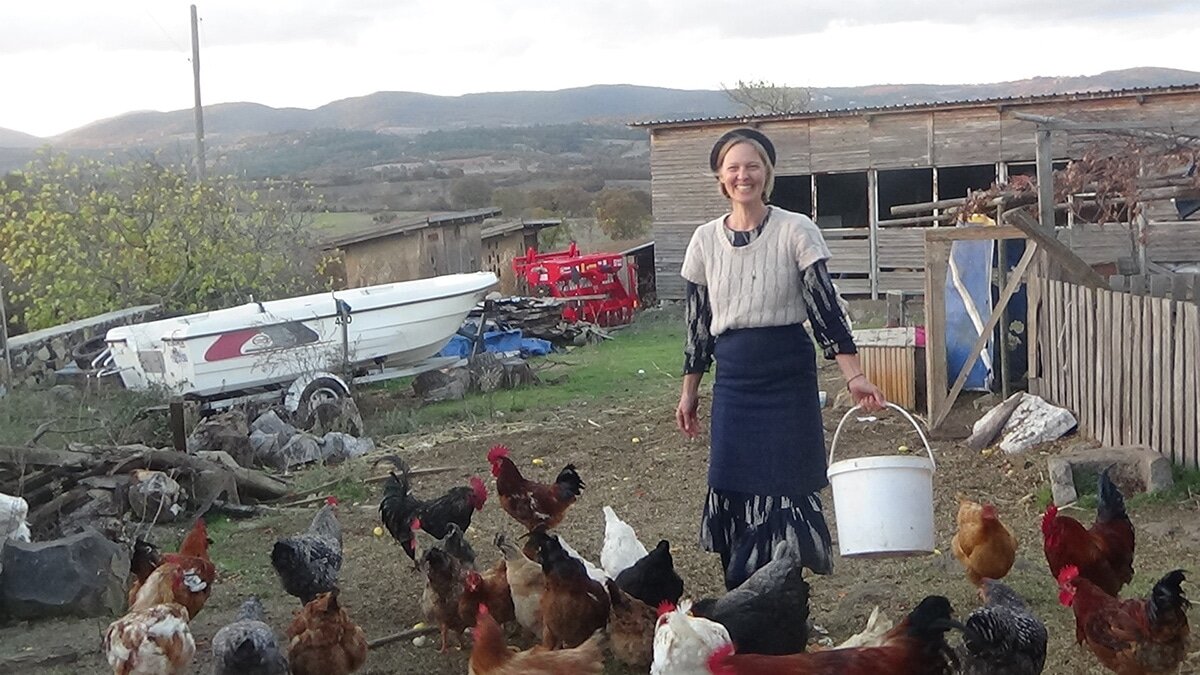 Mutluluğun sırrını doğada buldu